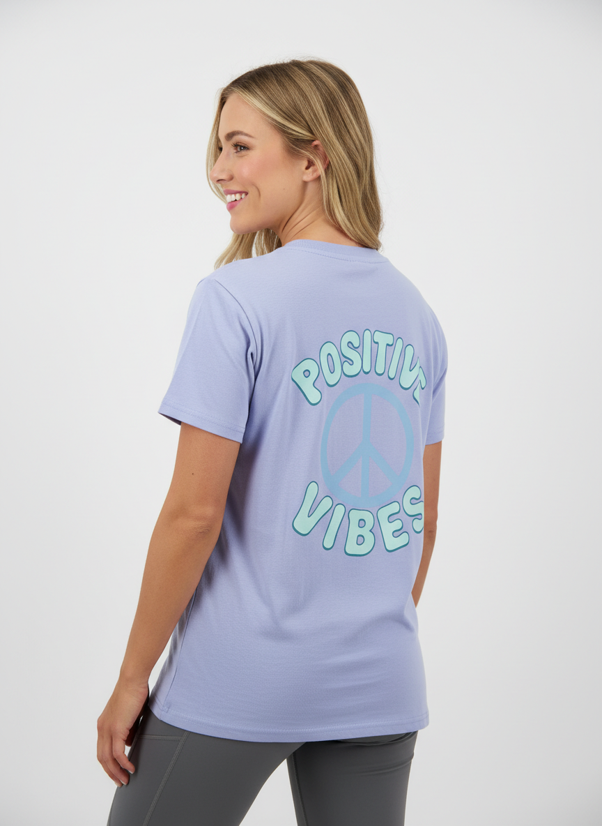 Positive Vibes Women T-shirt
